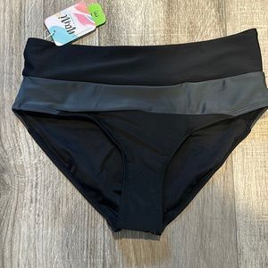 NWT Nani swim black horizon bottoms